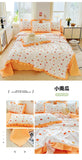Yeknu 2025 new skin-friendly washed cotton summer quilt printing air conditioner quilt summer cool quilt machine wash single double