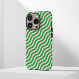 Yeknu  Striped Minimalist Aesthetic Phone Case for IPhone 17 16 15 14 13 12 11 X XS XR Air Pro Max Plus Luxury Double-layer Back Cover