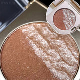 Yeknu  2-color Glitter Eyeshadow Water Light Broken Feeling Long Lasting Waterproof Eyeshadow Pearlescent Glitter Highlighter Makeup