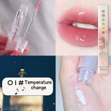 Yeknu  Galaxy Mirror Lip Gloss Glitter Lipgloss Transparent Lip Oil Long Lasting Moisturizing Lipstick Lipgloss Lips Makeup Cosmetics