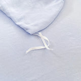 Yeknu  Korean Style Seersucker  Washed cotton Bedding Set  Girls Twin Queen Size Duvet Cover   Bed Linens Kids Fashion