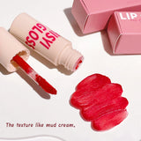 Yeknu  Matted surface lip glaze velvet matte easy to color, waterproof, not easy to fade, no stick to cup lip glaze