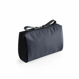 Yeknu  Portable Travel Korean Style Makeup Bag Outdoor Student Pen Bag Mini Wash Bag Simple Elegant Lady Storage Bag round Cylinder