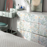 Yeknu  Floral Peel and Stick Wallpaper Boho Contact Paper Flower Removable Self Adhesive Waterproof Wallpaper for Bathroom Bedroom