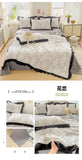 Yeknu 2025 new skin-friendly washed cotton summer quilt printing air conditioner quilt summer cool quilt machine wash single double