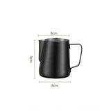 Yeknu  350/600ML Coffee Milk Frothing Pitcher Jug 304 Stainless Steel Precise Scale High Quality Latte Barista Professional CafeUtensil