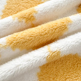 Yeknu New Panda Plush Autumn Winter Warm Blanket  Four-season Thermal Sofa Blanket for Throw Soft Comfortable Napping Blanket Knee Leg