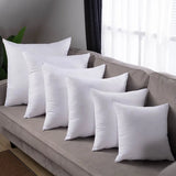 Yeknu  Large Square Pillowcase Coffee Sofa Back Huge Cushion Cover Washable Living Room Bedroom Pillow Cases Solid Color 60/70/80CM