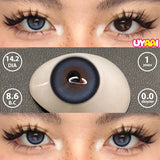 Yeknu  Color Contact Lens Black Lenses Natual look Brown Beauty Pupils Makeup Blue Contact Gray Eyes Women Cosmetic Fashion Lens