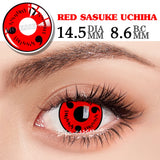 Yeknu  1 Pair Halloween Lenses Cosplay Contact Lenses Popular Colored Contact Lenses Anime Lenses Pink Lenses Black Lenses