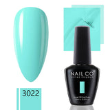 Yeknu  15ml Gel Nail Polish Semipermanente Varnishes Lacquer Esmalte Black White Color UV Lakiery Hybrydowe Vernis Gellak Polish
