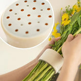 Yeknu Bouquet Floral Arranger Tool Reusable Bouquet Twister Spiral Ikebana Stem Holder Ring for Vase Flower Arrangement