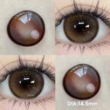 Yeknu   Pair Super Contact Lenses for Eyes Fashion Color Pupils Makeup Eye Lenses Green Contact Lenses Pink Brown Blue Lenses