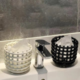 Yeknu  Makeup brush storage cartridge, desktop dresser, comb, eyeshadow brush, eyebrow pencil bucket box.