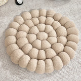 Yeknu  Solid Color Household Handmade Bay Window Mat Futon Tatami Seat Cushion Sofa Office Backrest Bed Cushion