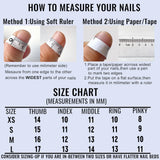 Yeknu  10pcs Short Round French Press on Nails Handmade White Bow Nude Pink Fake Nails for DIY Manicure Wearable False Nail For Girls
