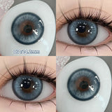Yeknu  Glaze Series Contact Lenses for Eyes Color Beauty Pupils Natural Eye Lenses for Myopia 2pcs Brown Green Blue Makeup Lens