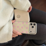 Yeknu  Fresh Yellow Pink Flowers Soft Phone Case For iPhone 14 15 16 17 Pro Max 13 17promax Case Luxury Silver Edge Protect Back Cover