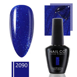 Yeknu  15ml Gel Nail Polish Semipermanente Varnishes Lacquer Esmalte Black White Color UV Lakiery Hybrydowe Vernis Gellak Polish