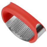 Yeknu  Stainless Steel Garlic Press Manual  Mincer Chopping  Tools Curve Fruit Vegetable Cooking Kitchen Gadgets