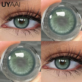 Yeknu  Color Contact Beauty OMG Series Colorcon Black Lens Big Eyes Cosmetic Green Lenses Colorcon NEW NAJIA Series Blue Pupils