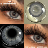 Yeknu  1Pair Blue Contact Lenses Green Eye Contacts Gray Beautiful Pupils Brown Lenses Yearly Cosmetic Colored Contact Lenses
