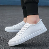 Yeknu  Summer Breathable Sneakers Men Canvas Shoes Slip On Loafers Men Comfty Casual Men Shoes Lightweight Flats Men‘s’ Walking Zapatos