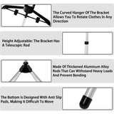 Yeknu  Steamer Stand Steamer Rack Height Adjustable Telescopic Garment Garment Hanger for Steaming Clothes Garment Foldable Standing
