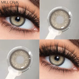 Yeknu  1Pair Brown Colorld Contact Lenses for Eyes Natural Contacts Fashion Lenses Beauty Pupils Color Lenses Fast Shipping