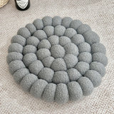 Yeknu  Solid Color Household Handmade Bay Window Mat Futon Tatami Seat Cushion Sofa Office Backrest Bed Cushion