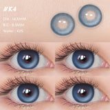 Yeknu  Color Contact Lenses for Summer Korean Fashion Blue Lenses Fashion Lenses Color Eye Lens Green Lenses