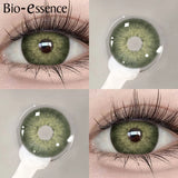Yeknu  1 Pair Colored Contact Lenses Blue Fashion Lenses for Makeup&Cosplay Lenses Pattaya Natural Lenses Free Shipping