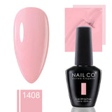 Yeknu  15ml Gel Nail Polish Semipermanente Varnishes Lacquer Esmalte Black White Color UV Lakiery Hybrydowe Vernis Gellak Polish