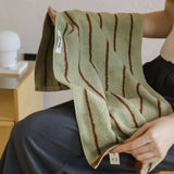 Yeknu  Fashion Striped Cotton Towel Soft Absorbent Adult BathTowel Face Towel Household Towels Luxurious Hotel Bath Supply Beach Towels