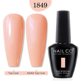 Yeknu  10ml Pearl Shell Color UV Gel Nail Polish Semi Permanent Golden Nail Art Gel Varnish Hybrid Nail Gel Polish Manicure Base