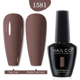Yeknu  10ml Pearl Shell Color UV Gel Nail Polish Semi Permanent Golden Nail Art Gel Varnish Hybrid Nail Gel Polish Manicure Base