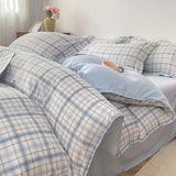 Yeknu  Autumn and winter new skin-friendly washable bedding four-piece dormitory student dormitory three-piece comfortable