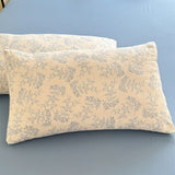 Yeknu  New Flower Washable Single Pillowcase Double Yarn Printed Dormitory Single Pillowcase, No Sheet And Quilt Cover