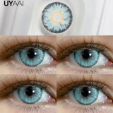 Yeknu  NEW Color Contact Beauty Blue Colorcon PATTAYA Series Lens Natual Brown Lens Cosmetic Colorcon Beauty Soft Green Pupils