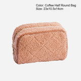 Yeknu  1pc New Makeup Bag with High-end Feel Pillow Bag for Women Compact and Portable for Storing Cosmetics