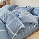 Yeknu  Autumn and winter new skin-friendly washable bedding four-piece dormitory student dormitory three-piece comfortable