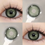 Yeknu  1 Pair Korean Lenses Colored Contact Lenses Y2K Lenses Cosplay Lenses Pink Lenses Green Lenses