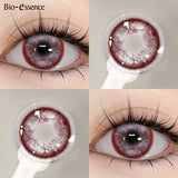 Yeknu  Halloween Pupil Cosplay Contact Lenses for Eyes Red Cosplay Lenses Anime Character Eye Contacts Blue Special Lens