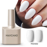 Yeknu  Cherry Red Gel Nail Polish 12ml Glossy Semi Permanent Soak Off UV LED Frosted Gel Nails Painting Varnish