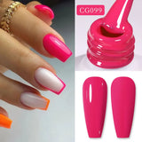 Yeknu  10ml Reinforcement Gel Nail Polish Self-leveling Gel Construction Gel Thick Base Gel Hard Painting Gel Varnishes