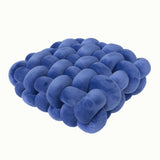 Yeknu  Knotted Square Cushion Nordic Aesthetic Stuffed Pillow Office Chair Decorative Plush Pillow Sleeping Back Knot Hand-made Cushion