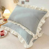 Yeknu  INS Style Pillowcases, Soft Pillow Covers for Home & Student Dorm, Large & Small Sizes, All-Match Universal Design