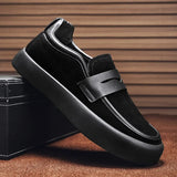 Yeknu  Men Casual Luxury Loafers Summer New Slip on Breathable Moccasins Fashion Breathable Male Driving Single Shoes