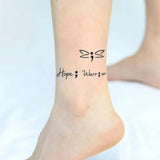 Yeknu  1Pc Small Pattern Waterproof Temporary Tattoo Sticker, Long-lasting Waterproof for One to Two Weeks, Suitable For Palm, Arm.