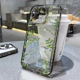 Yeknu  Flower Phone Case For iPhone 16 13 15 11 12 14 17 Pro Max Air 16E XS XR 7 8 SE Shockproof Transparent Cover Silicone Soft Fundas